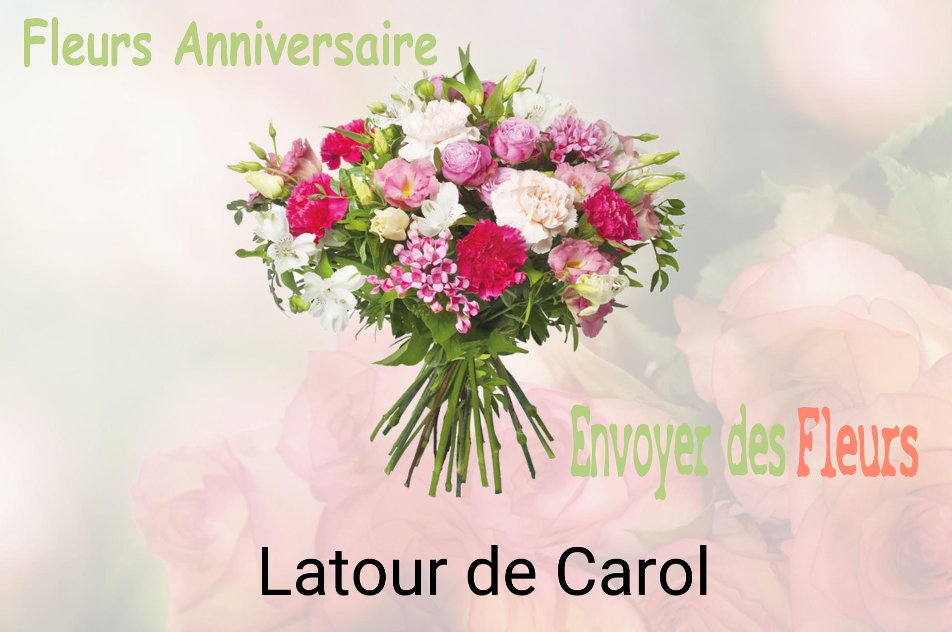 Bouquet de fleurs d’anniversaire livré à Latour-de-Carol