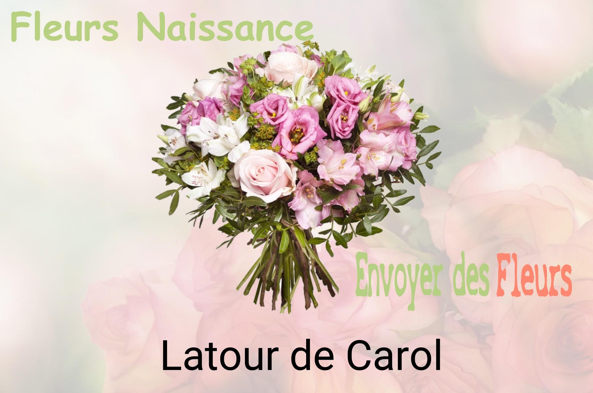 Bouquet de fleurs de naissance livré à Latour-de-Carol